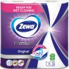 Zewa Premium Decor, 2 рул., Паперові рушники Зева Преміум Декор, 2-х шарові, 10.6 м, 45 аркушів, 236х225 мм