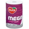 Ruta Selecta Mega roll, 1 рул., Полотенца бумажные Рута, белые, 2-х слойные, 30 м, 150 отрывов, 225х200 м