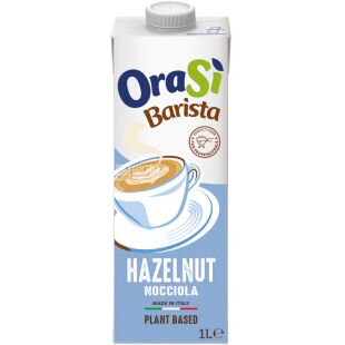OraSì Barista Hazelnut, 1 л, Ораси Бариста, Напиток растительный Лесной орех для кофе