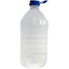 Бутель для води з кришкою та ручкою, 6 л, ПЕТ, 48 мм