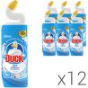 Duck, 900 мл, Упаковка 12 шт., Средство для чистки унитазов 5в1, Морской