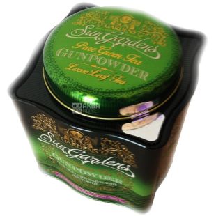 Sun Gardens, Gunpowder, 250 г, Чай Сан Гарденс, Ганпаудер, зеленый, цельнолистовой, ж/б