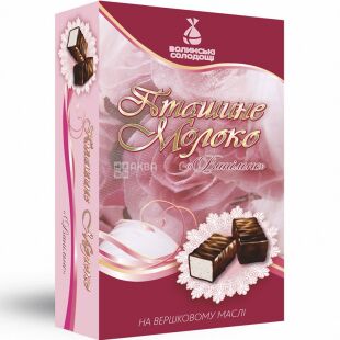 Волинські солодощі, 500 г, Цукерки, Пташине молоко ванільне