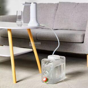 Бутель Каністра з краником 5 л полікарбонатний з ручкою, ViO PC-T 5l