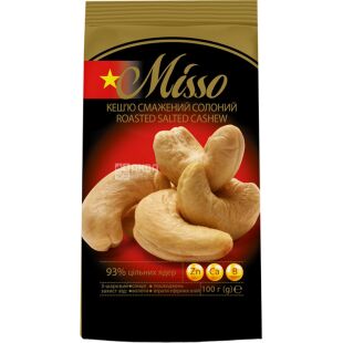 Misso, 100 г, Миссо, Кешью жареный Cоленый