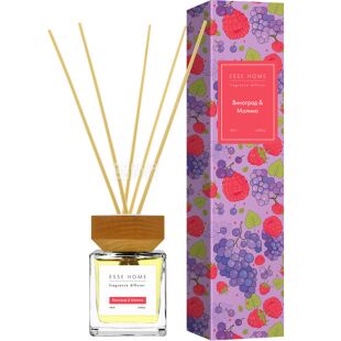 Esse Home, 100 мл, Ессе Хоум, Аромадифузор Виноград та Малина 