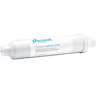 Ecosoft Coconut Carbon Filter, Экософт, Угольный постфильтр для кухонных фильтров обратного осмоса