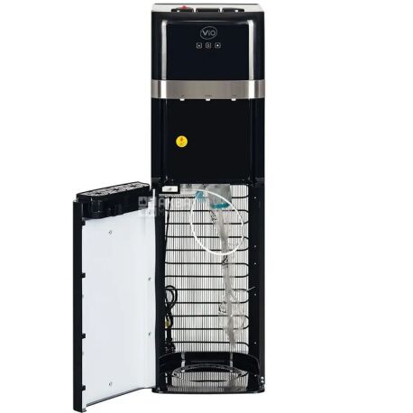 ViO Х601-FCB Black, Кулер для воды напольный с компрессорным охлаждением, нижняя загрузка бутыли