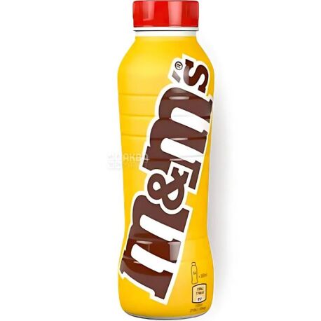 M&M's, 350 мл, Молочный коктейль с шоколадно-арахисовым вкусом