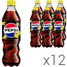 Pepsi-Cola, Упаковка 12 шт. х 0,5 л, Напиток газированный Пепси Лимон, без сахара, ПЭТ