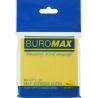 Buromax, 100 аркушів, Буромакс, Папір для нотаток, асорті, з клейовим шаром, 76х76 мм