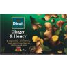 Dilmah Ginger & Honey, 20 пак. х 1,5 г, Чай черный, с ароматом имбиря и меда