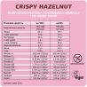 Fizi Crispy Hazelnut, 40 г, Фізі, Веганський батончик Фундук з карамеллю в шоколадній глазурі, низькокалорійний