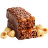 Fizi Choco Crunch, 40 г, Физи, Веганский батончик шоколадный с карамелью, низкокалорийный