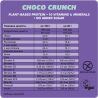 Fizi Choco Crunch, 40 г, Фізі, Веганський батончик шоколадний з карамеллю, низькокалорійний
