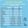Fizi Salted Caramel, 40 г, Фізі, Веганський батончик із солоною карамеллю та білою глазур'ю, низькокалорійний
