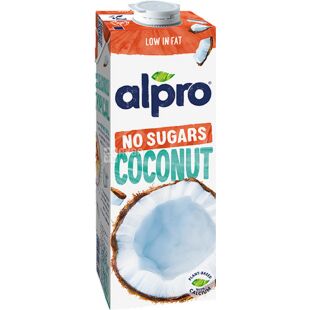 Alpro Coconut No Sugars, 1 л, Алпро, Молоко кокосовое без сахара