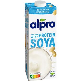 Alpro Protein Soya, 1 л, Алпро, Соевое молоко с протеином