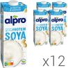 Alpro, Protein Soya, Упаковка 12 шт. по 1 л, Алпро, Соевое молоко с протеином