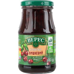 Верес, 370 г, Конфітюр вишневий