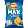 Lay's MAX, 95 г, Лейс, Чипсы картофельные рифленые, Сметана и лук 