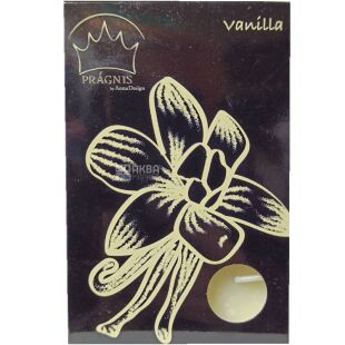 Pragnis, Свічка-таблетка ароматизована, Ваніль, 6 шт.