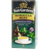 Sun Gardens Moroccan Mint, 25 шт. х 1,5 г, Сан Гарденс Марокканська М'ята, Чай зелений з квітами та травами