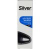 Silver, 75 мл, Сільвер, Крем-фарба для взуття з бджолиним воском, чорна