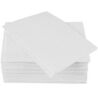 Стоматологические салфетки-нагрудники, трехслойные, белые, 50 шт., 33х41 см
