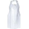 Перукарський одноразовий фартух, поліетиленовий, прозорий, 50 шт., 70х110 см