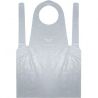 Перукарський одноразовий фартух, поліетиленовий, прозорий, 50 шт., 70х110 см