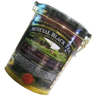 Sun Gardens, Passion Fruit,100 г, Чай Сан Гарденс, Страстный фрукт, черный с маракуйей, крупнолистовой, ж/б