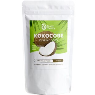 Fruity Yummy Medium, 200 г, Фруті Юммі, Молоко сухе кокосове, 64%