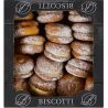 Biscotti Banini, 500 г, Бискотти Банини, Печенье песочное с кремово-банановой начинкой