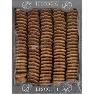 Biscotti Canestrelli, 2,2 кг, Бискотти Канестрелли, Печенье песочное, с шоколадной глазурью.