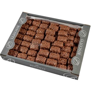 Biscotti Domenico, 2,1 кг, Бискотти Доменико, Печенье песочное в шоколадной глазури