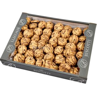 Biscotti Fairy, 1,7 кг, Бискотти Феерия, Печенье песочное, декорированное шоколадной глазурью