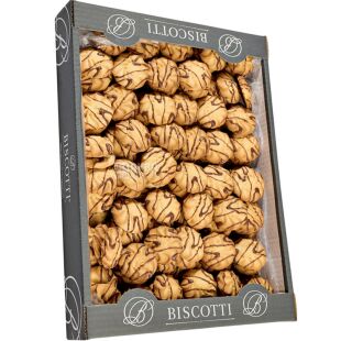 Biscotti Fairy, 1,7 кг, Бискотти Феерия, Печенье песочное, декорированное шоколадной глазурью