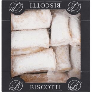Biscotti Kifliki, 1,7 кг, Бискотти Кифлики, Песочное печенье с вишневой начинкой и сахарной пудрой