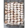 Biscotti Banini, 2кг, Бискотти Банини, Печенье песочное с кремово-банановой начинкой