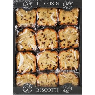 Biscotti, 1,8 кг, Біскотті, Кекс традиційний із родзинками, нарізаний