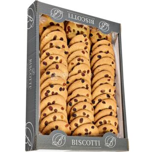 Biscotti, 1.3 кг, Біскотті, Печиво Американське з родзинками