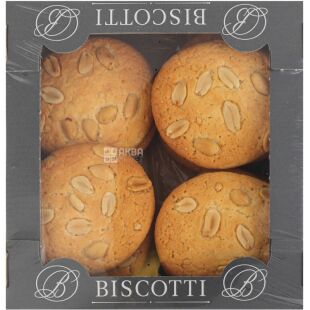 Biscotti, 400 г, Біскотті, Печиво Американське з арахісом