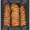 Biscotti, 400 г, Біскотті, Печиво хрустке, здобне, з насінням кунжуту, льону та соняшника