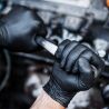 Mercator GoGrip PRO, 50 шт., Розмір XXL, Меркатор, Рукавички нітрилові текстурні, нестерильні, неопудрені, чорні