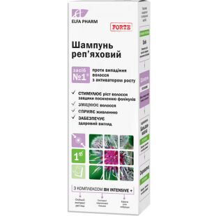 Elfa Pharm, 200 мл, Эльфа Фарм, Шампунь репейный, Против выпадения волос