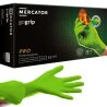 Mercator Gogrip PRO, 50 шт., Розмір М, Меркатор, Рукавички нітрилові міцні, текстурні, без пудри, салатові
