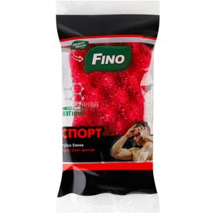 Fino, Губка банная массажная, Спорт Чемпион, 1 шт.