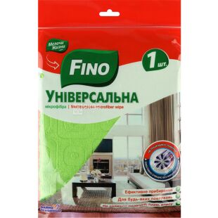Fino, Салфетка микрофибра универсальная Фино, 300 х 300 мм, в ассортименте