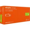 Mercator Medical Nitrylex, 100 шт., Размер S, Меркатор, Перчатки нитриловые, без пудры, оранжевые